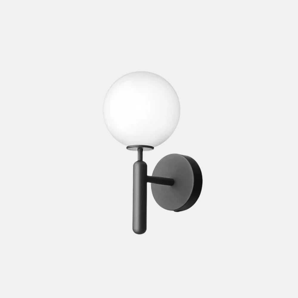 Modern Wandlampe Metall Schwarz/Gold Flur