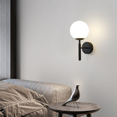 Modern Wandlampe Metall Schwarz/Gold Flur