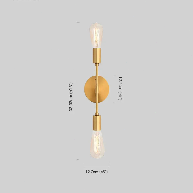 Modern Wandlampe Metall Silber Esszimmer