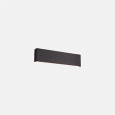 Minimalistisch WandLampe LED Rechteckig Schwarz Metall 