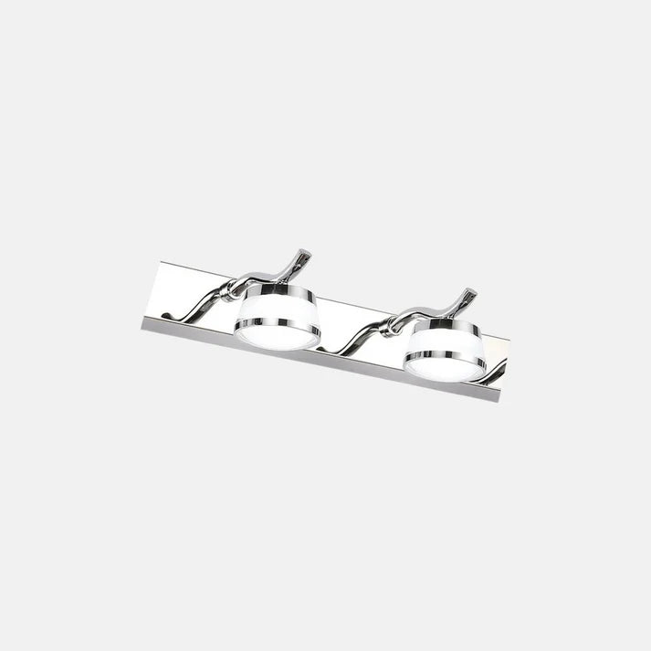 Modern Wandlampe LED Metall Silber Badezimmer