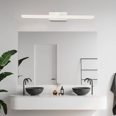 Modern Wandlampe LED Metall Linear Weiß Badezimmer