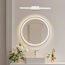 Modern Wandlampe LED Metall Linear Weiß Badezimmer