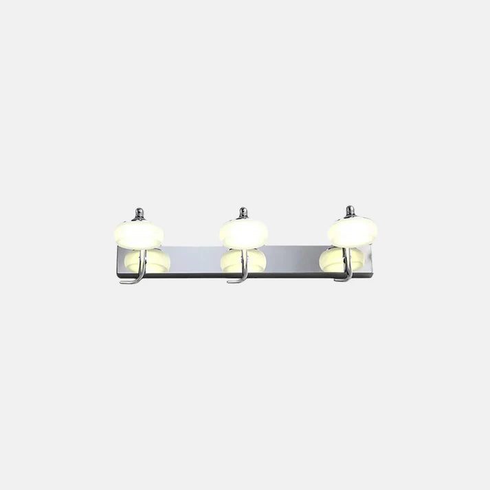 Minimalistisch Wandlampe Metall Silber Badezimmer
