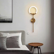 Modern Wandleuchte Acryl Schwarz Schlafzimmer