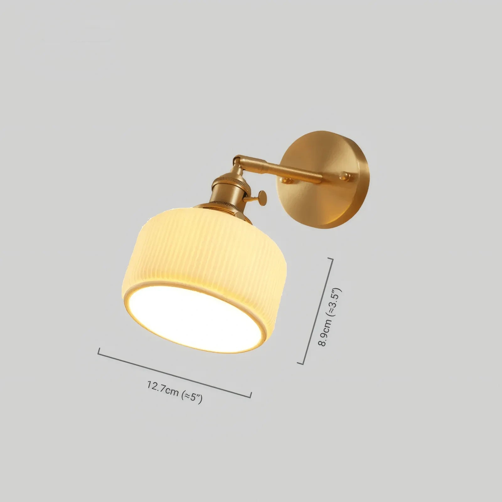 Modern Wandleuchte Keramik Weiß Wohnzimmer