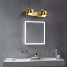 Modern Wandlampe Metall Gold Schlafzimmer