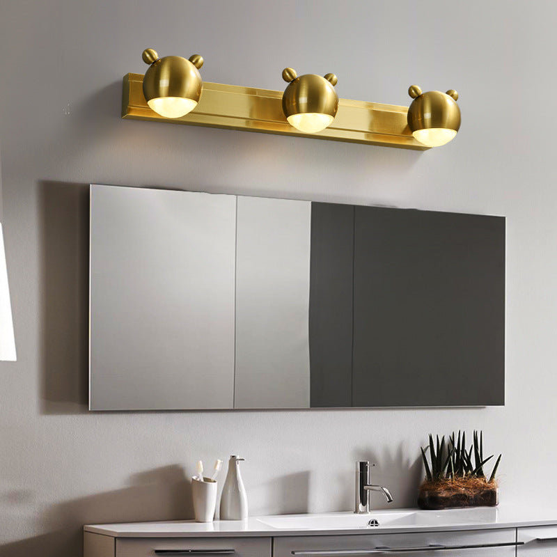 Modern Wandlampe Metall Gold Schlafzimmer