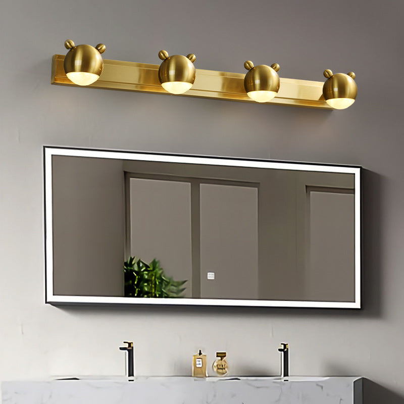 Modern Wandlampe Metall Gold Schlafzimmer