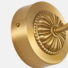 Schöner Sockel für die Wandleuchte