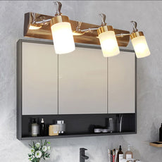 Modern Wandlampe Acryl Gold Schlafzimmer