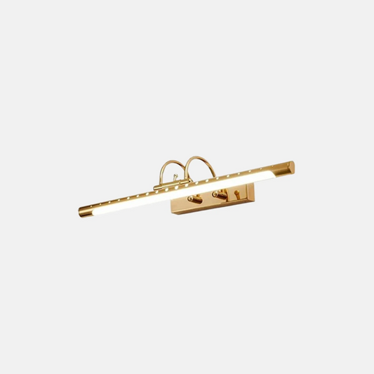 Moderne Wandleuchte Gold Metall Linear Badezimmer Schlafzimmer