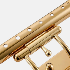 Moderne Wandleuchte Gold Metall Linear Badezimmer Schlafzimmer