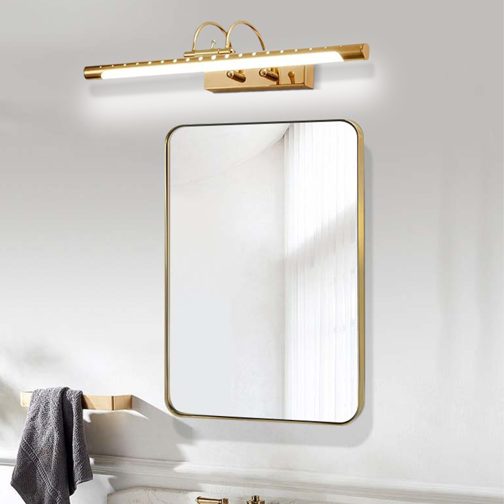 Moderne Wandleuchte Gold Metall Linear Badezimmer Schlafzimmer