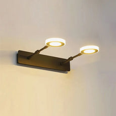 Minimalistisch Wandlampe Metall Schwarz Badezimmer