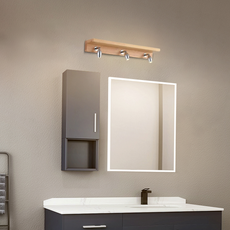 Minimalistisch Wandlampe Holz Braun Wohnzimmer