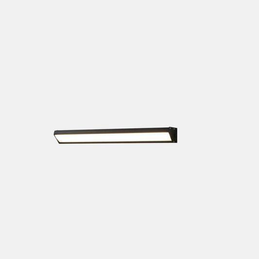 Minimaliste Wandleuchte LED Rechteckig Metall Schwarz Bad/Schlafzimmer