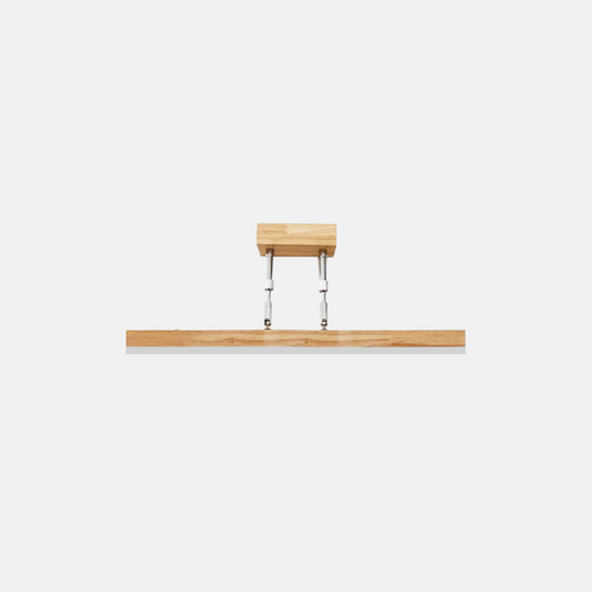 Minimalistisch Wandlampe Linear Holz Spiegel Badezimmer