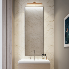 Modern Wandlampe LED Holz Linear Wohnzimmer