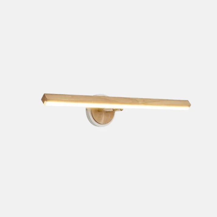 Modern Holz Rechteckig Holzfarbe Wandleuchte Wohnzimmer