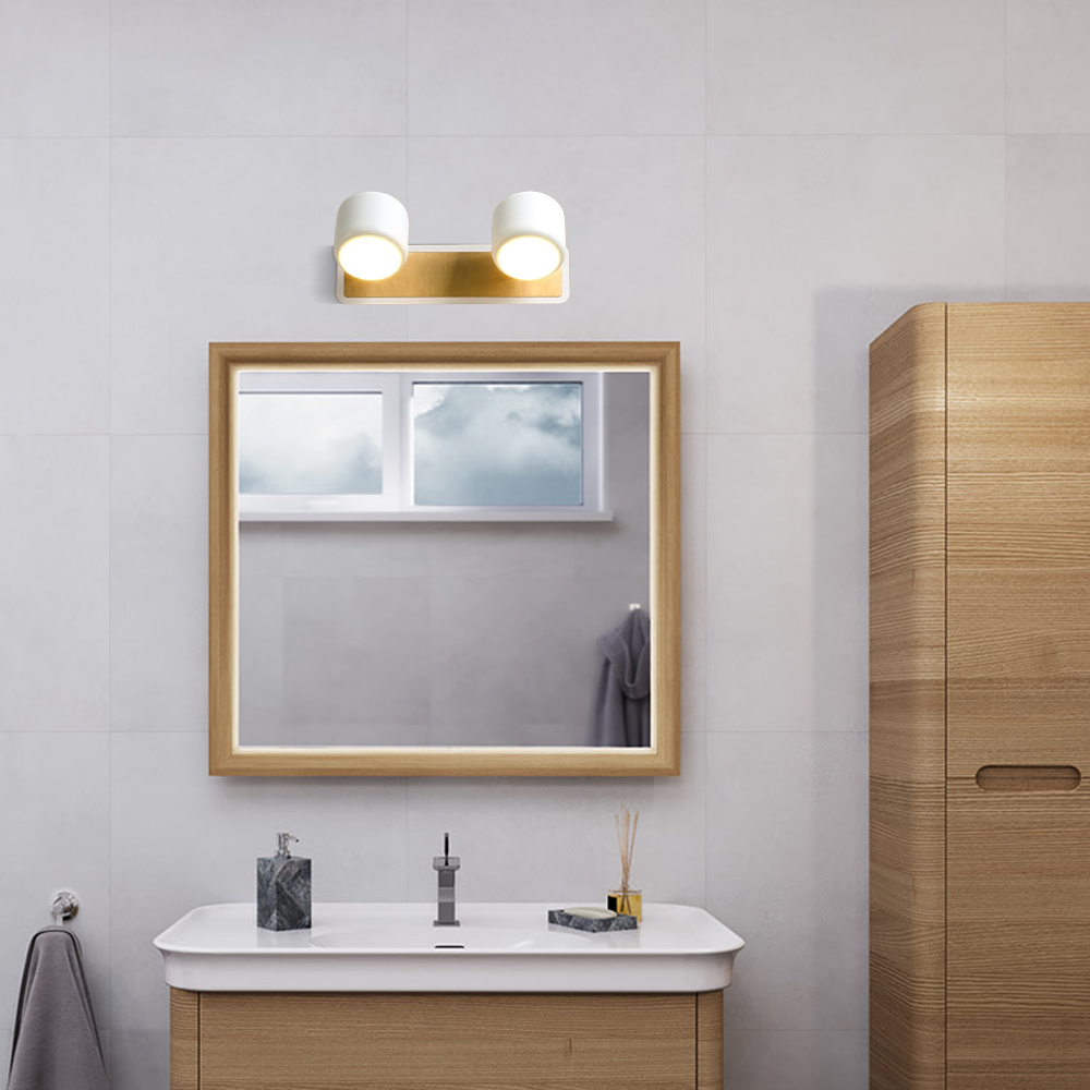 Nordic Wandlampe LED Metall Zylindrisch Badezimmer