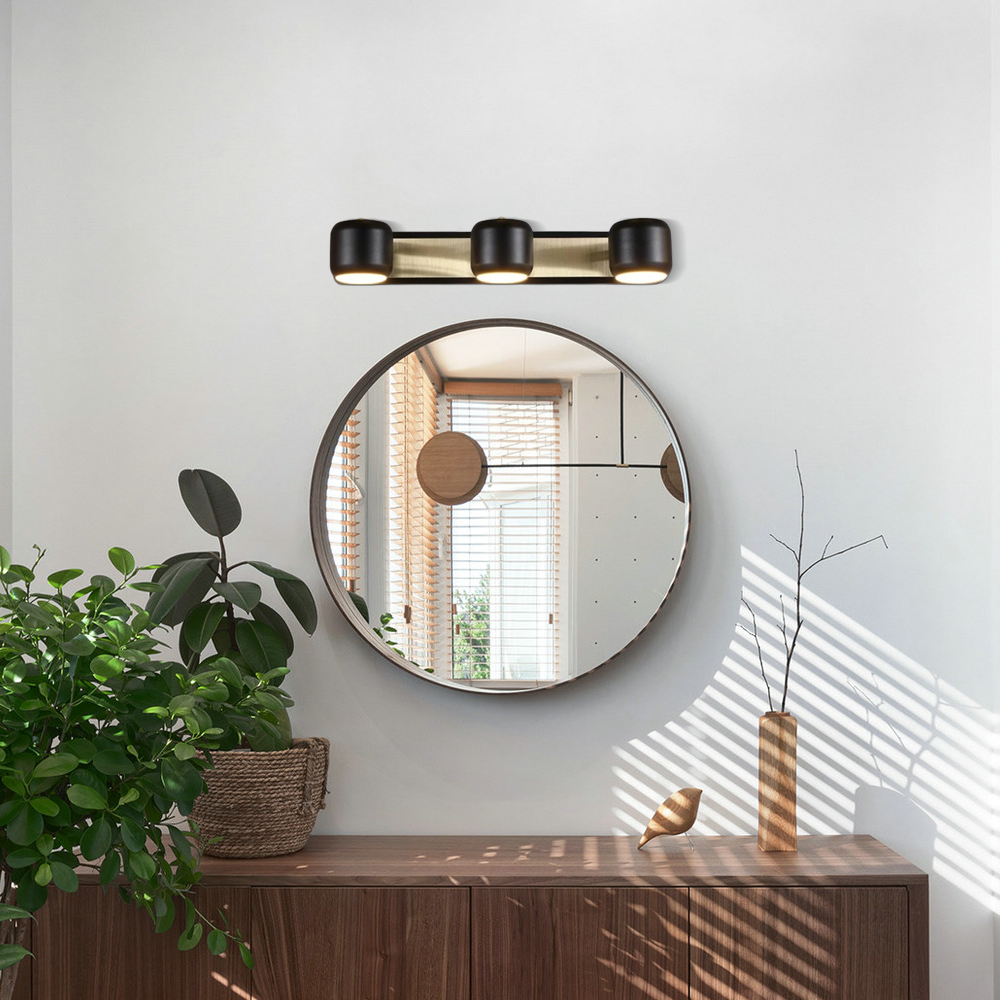 Nordic Wandlampe LED Metall Zylindrisch Badezimmer