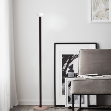 Minimalistisch Stehleuchte LED Linear Metall Glas Schlaf/Wohnzimmer