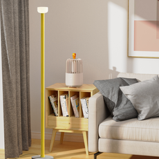 Minimalistisch Stehleuchte LED Linear Metall Glas Schlaf/Wohnzimmer