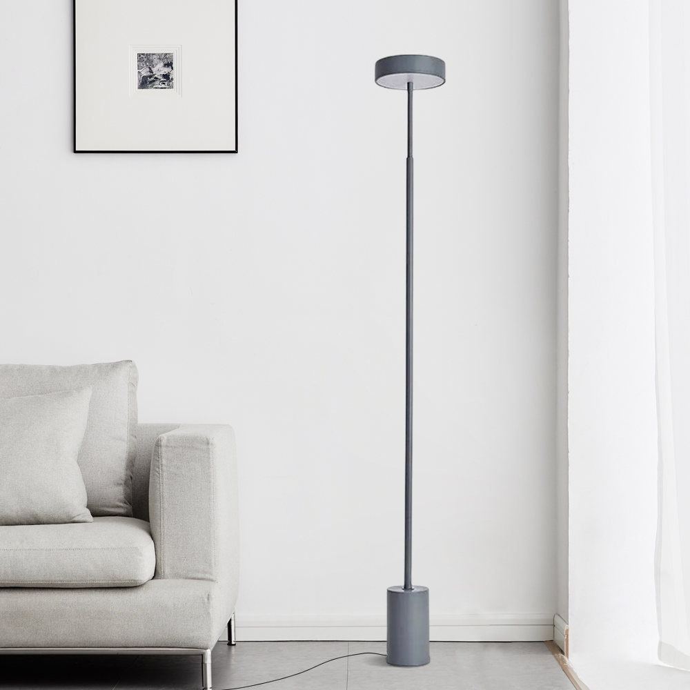 Minimalistisch Stehleuchte LED Linear Metall Wohnzimmer