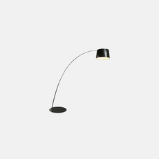 Minimalistisch Stehleuchte LED Bogen Metall 4 Farben Wohnzimmer