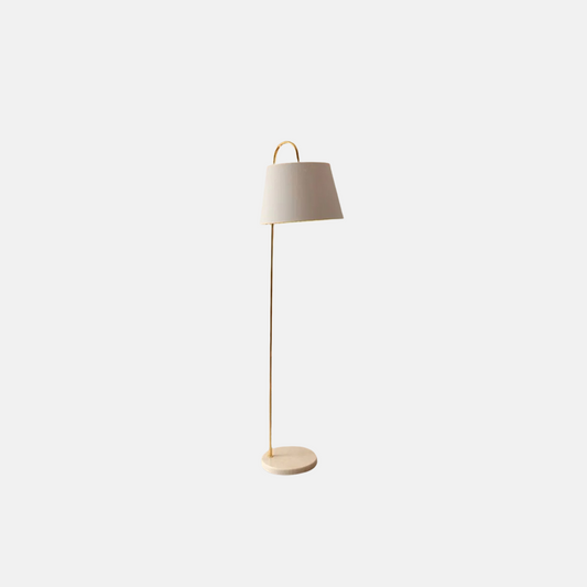 Modern Stehleuchte LED Kappenförmig Schwarz/Weiß Metall Wohnzimmer