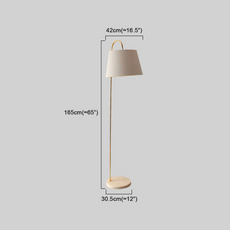 Modern Stehleuchte LED Kappenförmig Schwarz/Weiß Metall Wohnzimmer