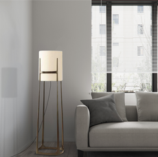 Modern Stehleuchte LED  im Wohnzimmer