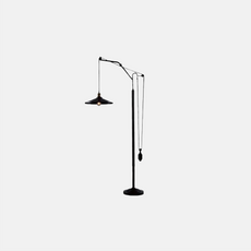 Moderne Stehleuchte LED Metall Schwarz Wohnzimmer