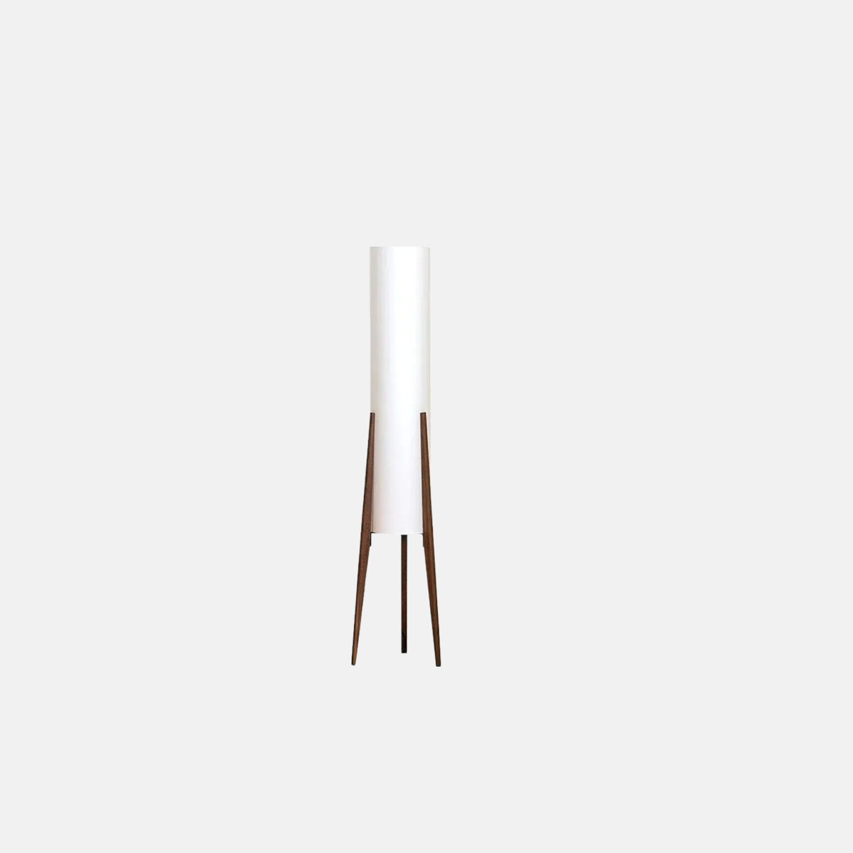 Modern Stehlampe LED Zylindrisch Metall Weiß Wohnzimmer