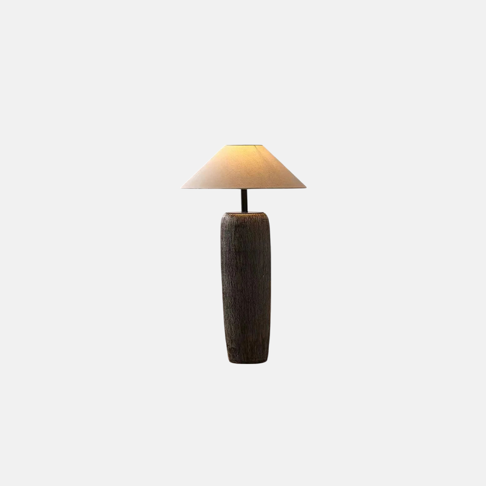 Modern Stehleuchte LED Kappenförmig Stoff Massivholzfarbe