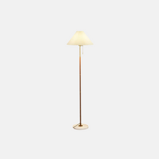 Minimalistisch Stehleuchte LED Kappenförmig Weiß Metall  Wohnzimmer