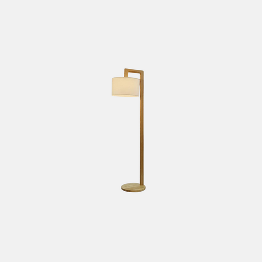 Nordic Stehlampe LED Zylindrisch Holz Wohnzimmer