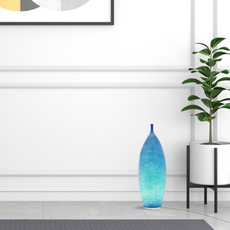 Art Deco Stehleuchte LED  Flaschenförmig Resin  4 Farben Wohnzimmer