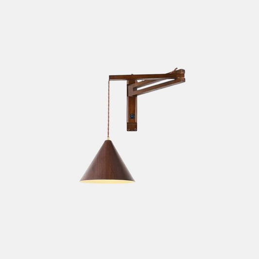 Minimalistisch Wandleuchte LED Verstellbare Holz/Metall Schlaf/Wohnzimmer  