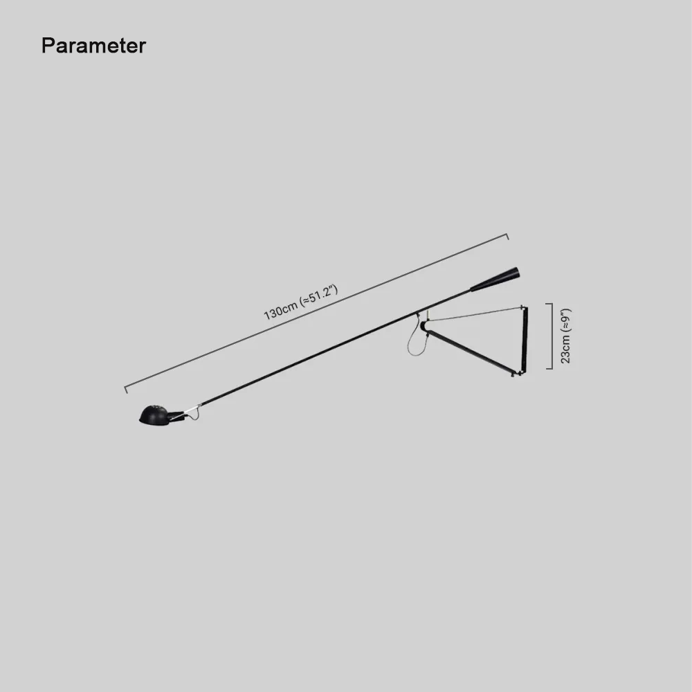 Minimalistisch Wandlampe Metall Schwarz Wohnzimmer