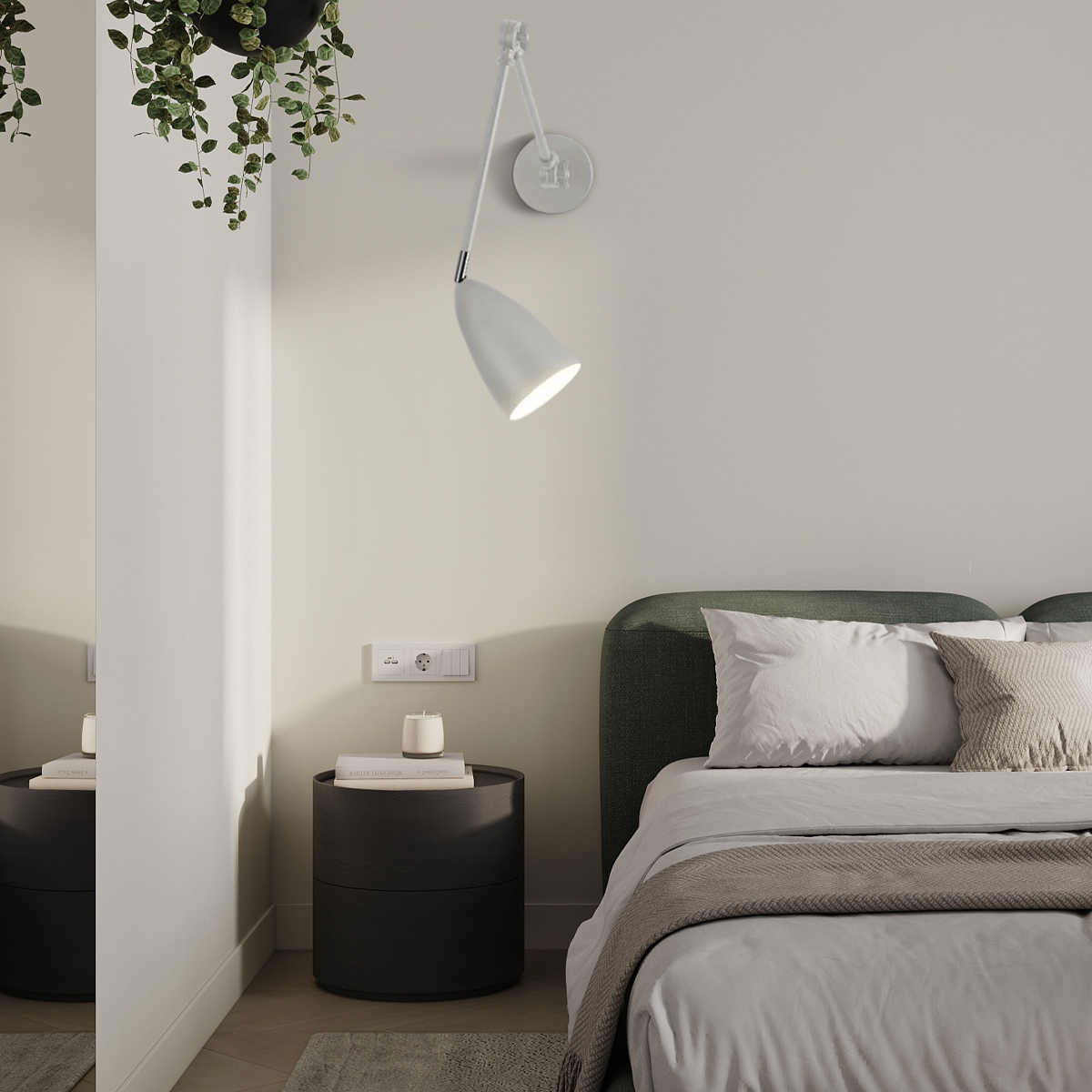 Modern Wandlampe LED  Verstellbare Metall Weiß Wohnzimmer