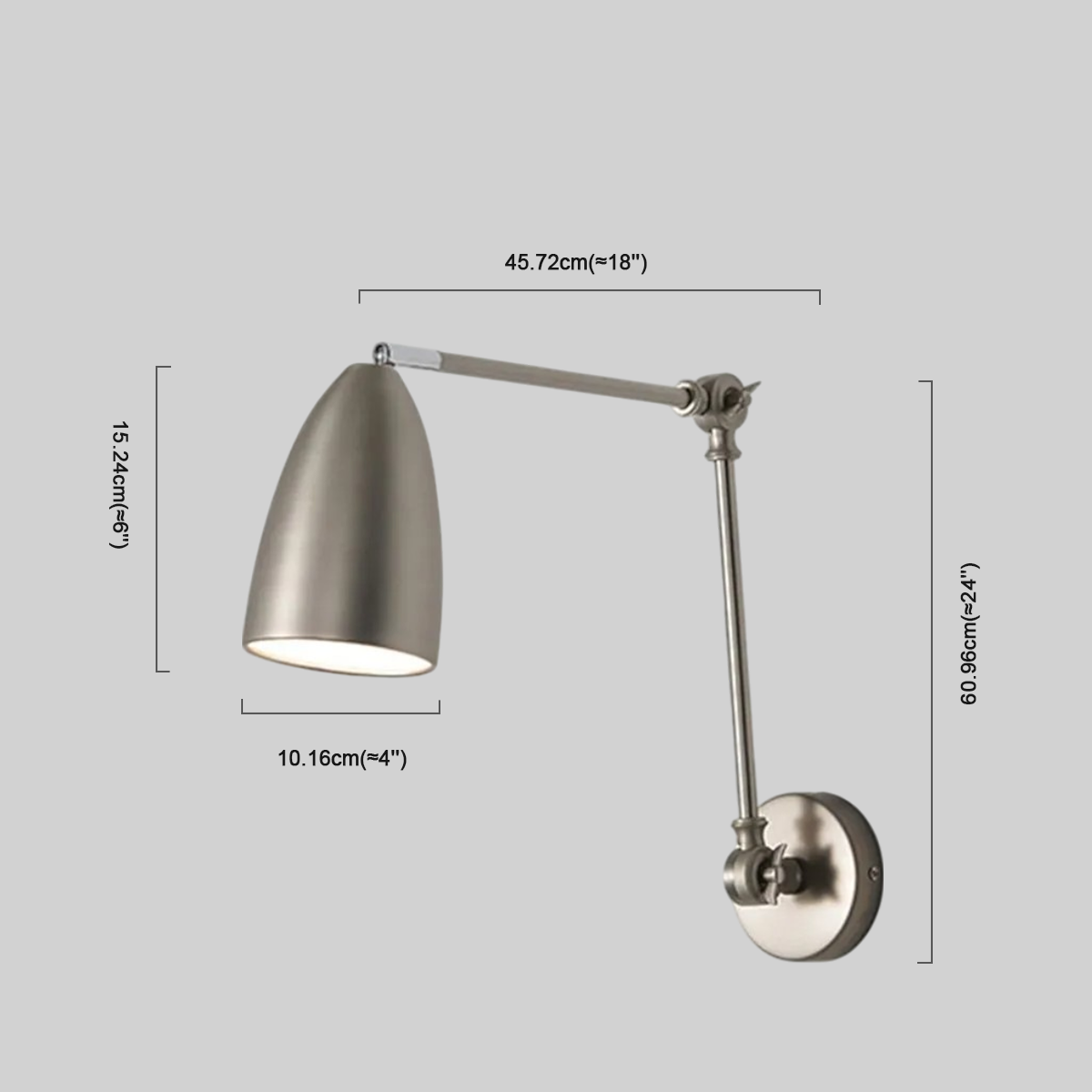 Modern Wandlampe LED  Verstellbare Metall Wohnzimmer
