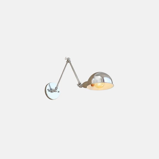 Minimalistisch Wandleuchte LED Linear Chrom Metall Wohnzimmer