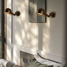 Modern Wandleuchte LED Metall Schwarz Wohnzimmer