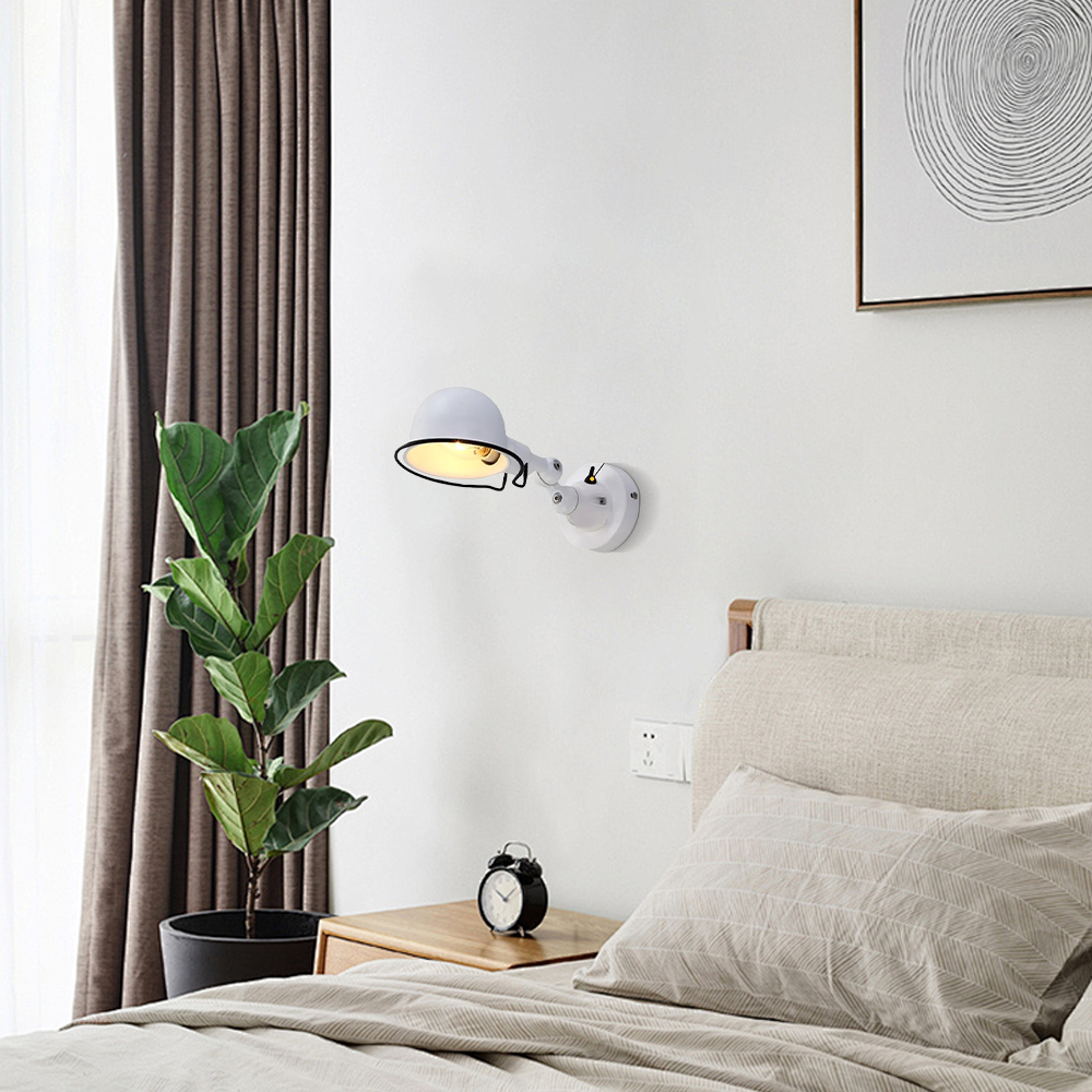 Modern Wandleuchte LED Metall Schwarz Wohnzimmer