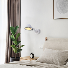 Modern Wandleuchte LED Metall Schwarz Wohnzimmer