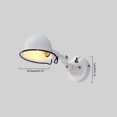 Modern Wandleuchte LED Metall Schwarz Wohnzimmer