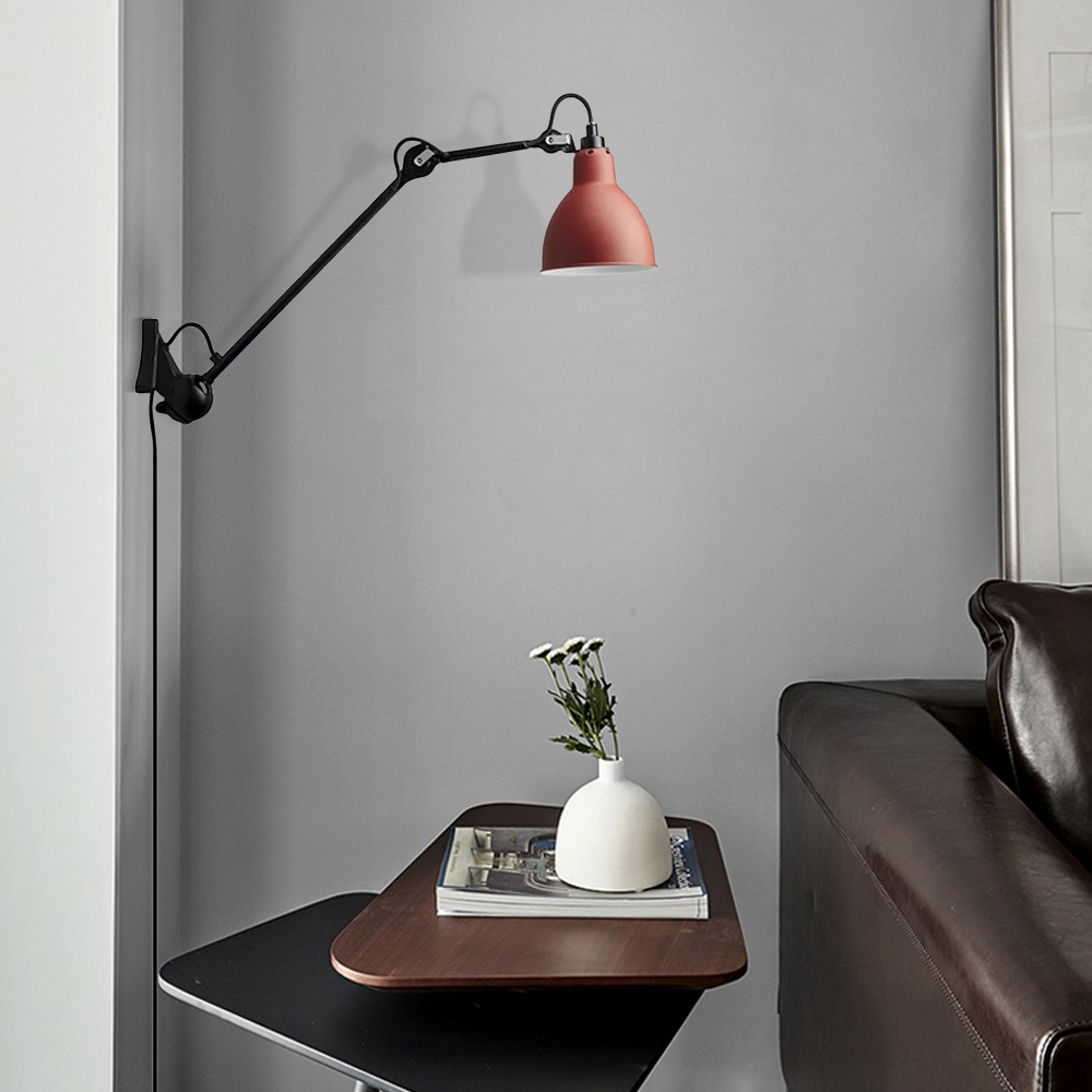 Industriell Wandleuchte LED Verstellbar Metall Wohnzimmer