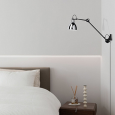Industriell Wandleuchte LED Verstellbar Metall Wohnzimmer